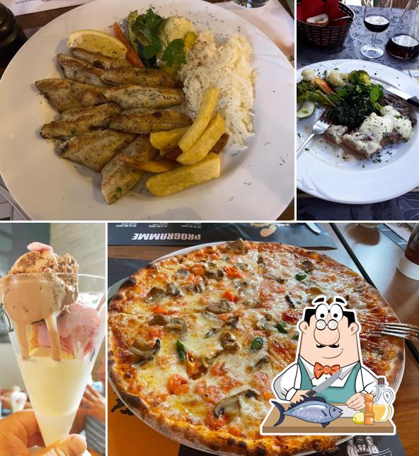 Salmone grigliato al Brasserie Terminus