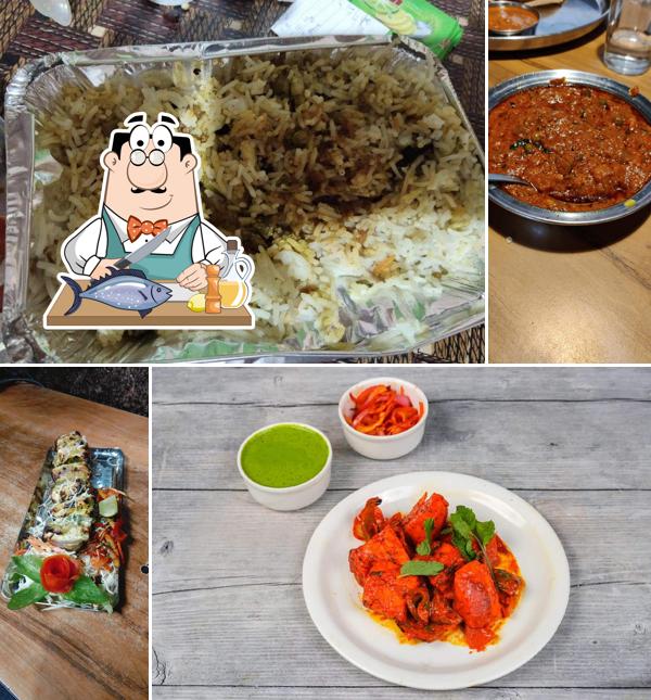 Grilled salmon at Panchami pure veg