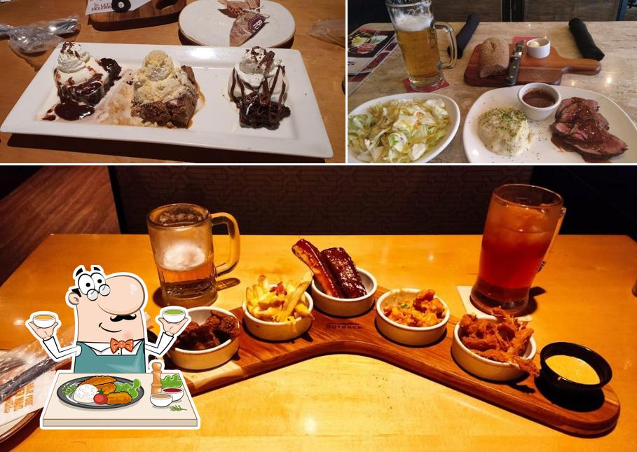 Brownies em Outback Steakhouse