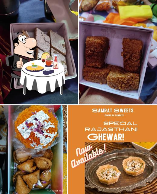 Cheese plate at Samrat Sweets