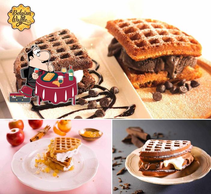 Waffles at The Belgian Waffle Co