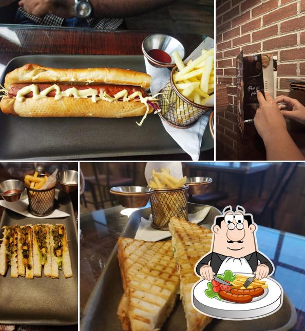 Food at Hangout cafe