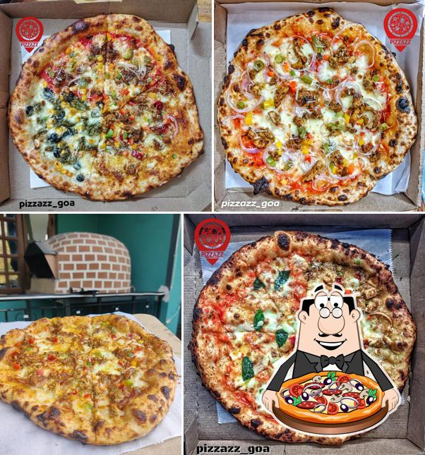 At Pizzazz, you can enjoy pizza