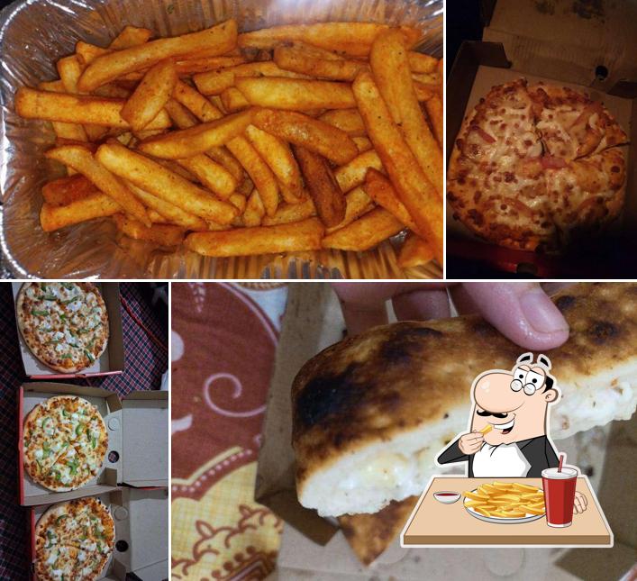 French fries at Jatts pizza