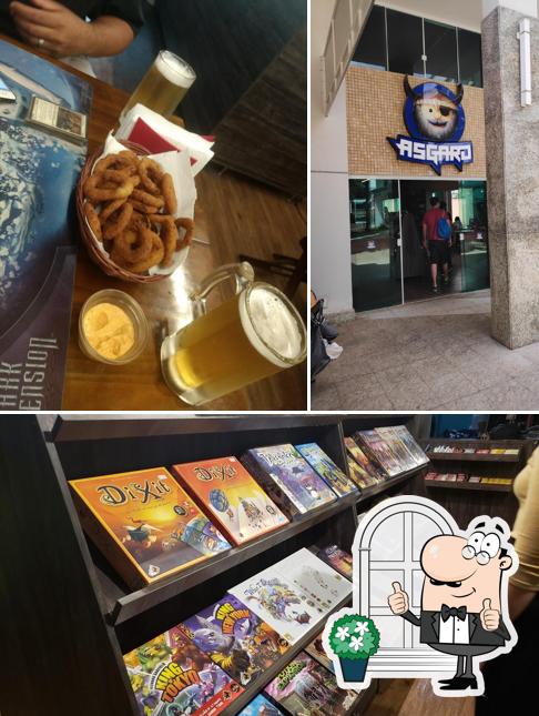 O exterior do Loja de Jogos - Asgard