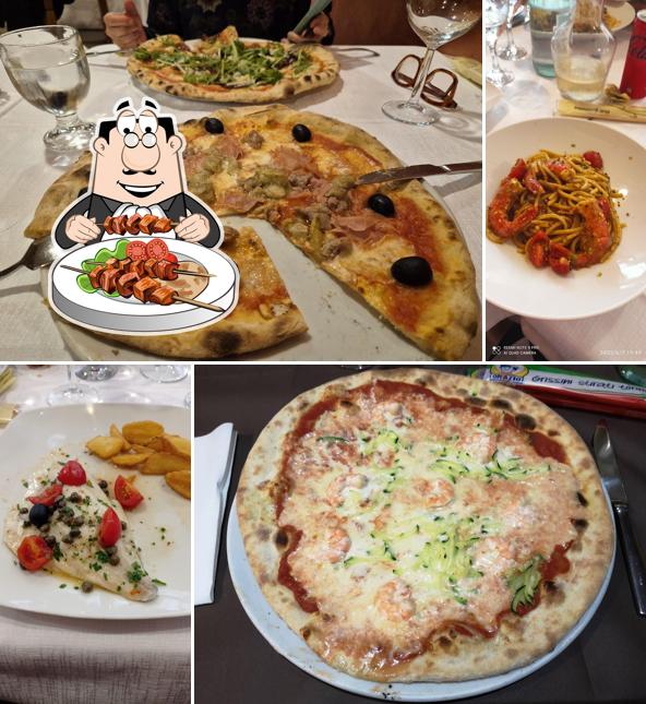 Cibo al Ristorante Pizzeria Mora Borsatti