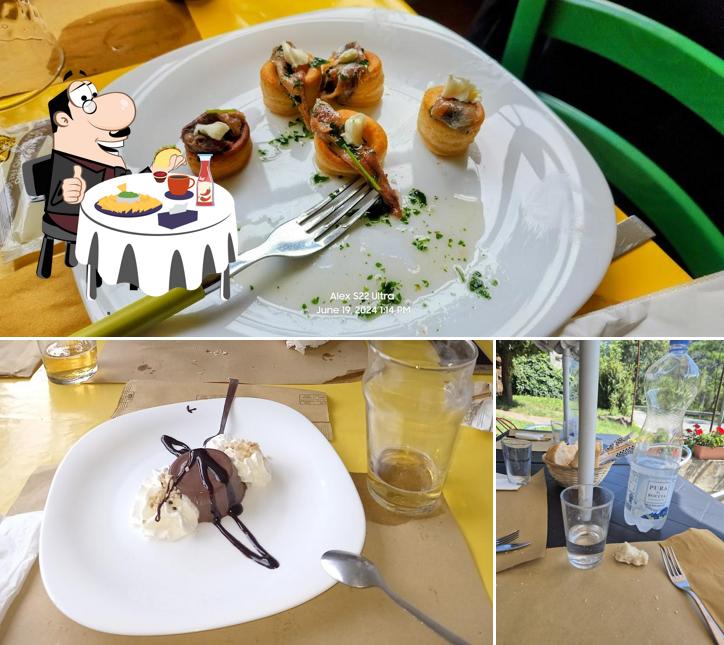 Piatto di formaggi al "TAVERNA DEI CACCIATORI"