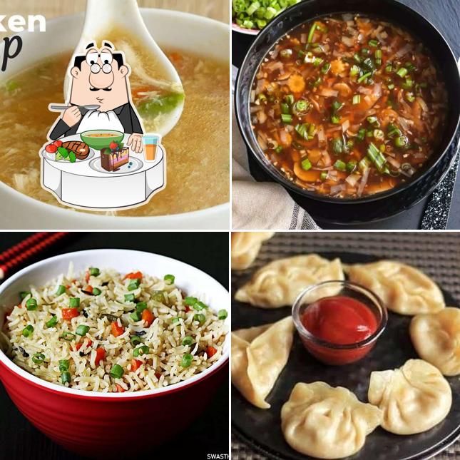 Hot and sour soup at Da Wave Cafe