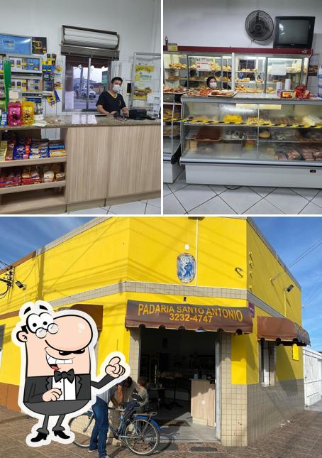 O exterior do Padaria Santo Antônio