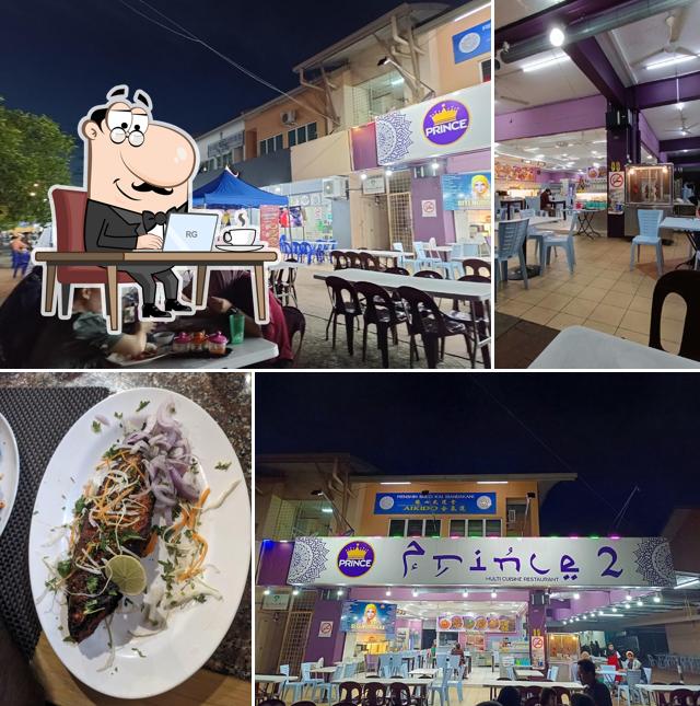 The interior of Prince Restaurant