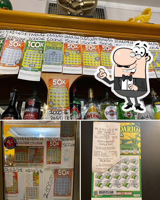 Gli interni di Bar La Dolce Vita