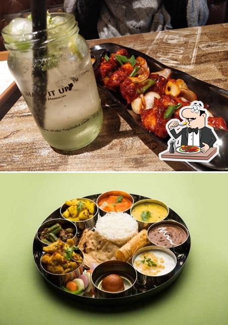 Meals at Brass City cafe