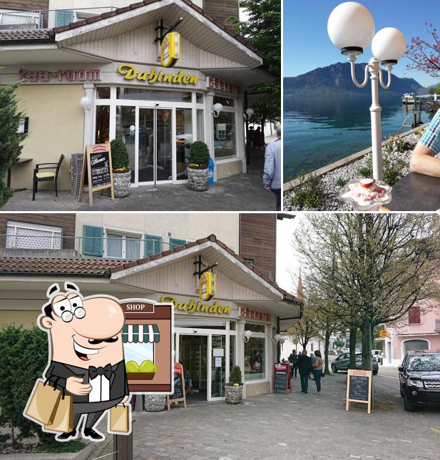 Gli esterni di Café Dahinden