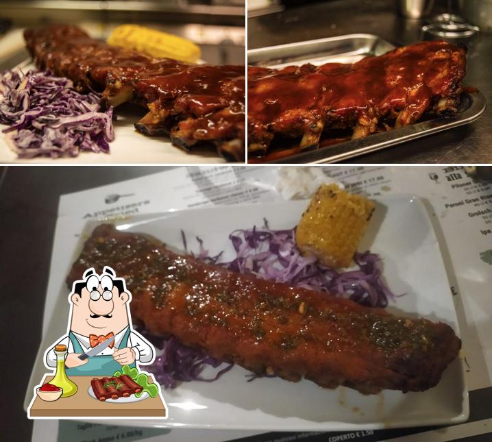 Costolette di maiale al Barbecue street Braceria San Salvo