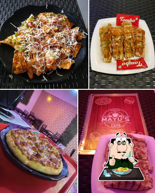 Meals at Mayu's cafe