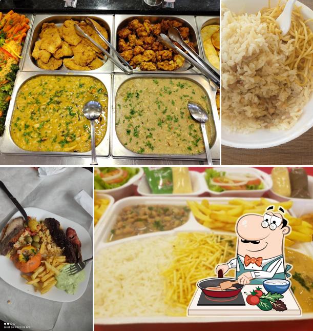 Curry de frango em Dany's Restaurante e Churrascaria