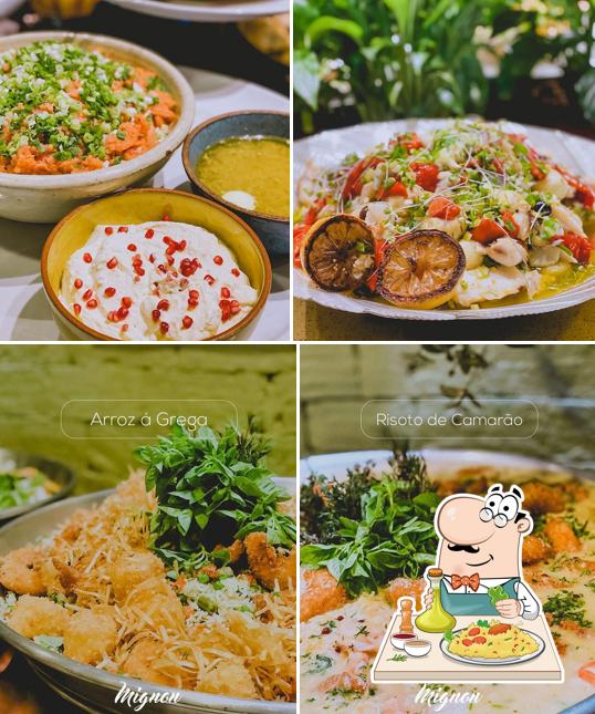 Comida em Mignon Restaurante