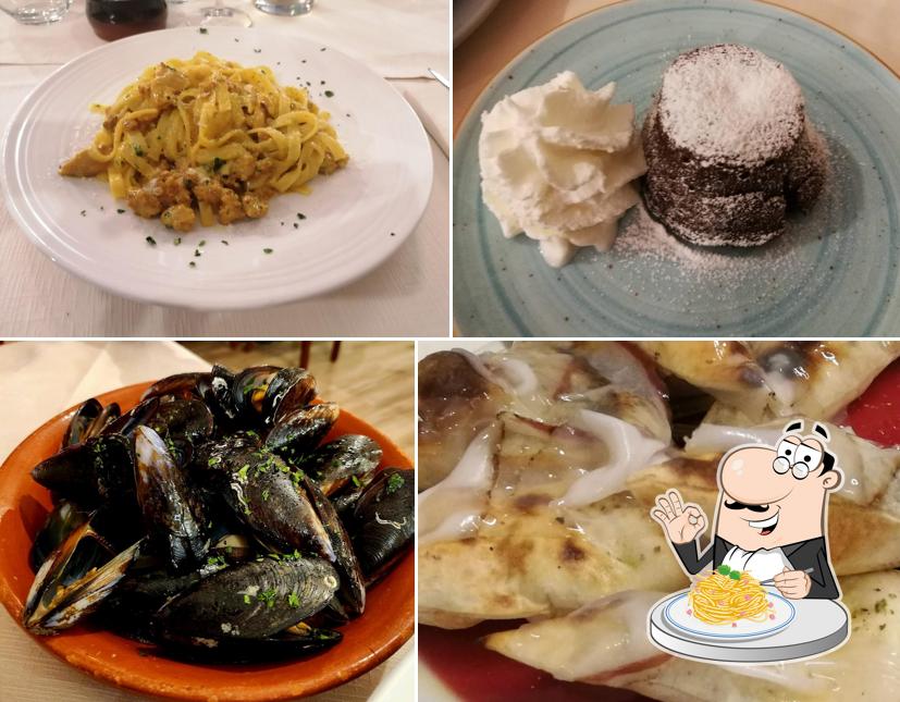 Spaghetti alla carbonara al Ristorante Pizzeria al Mulino