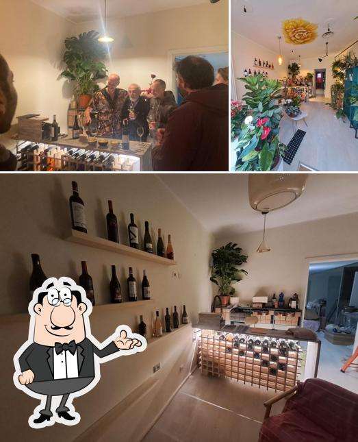 Gli interni di G - Piante e Vino