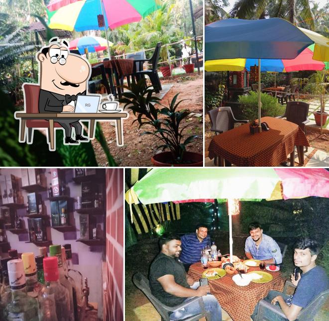 The interior of RICA FAMILY RESTAURANT