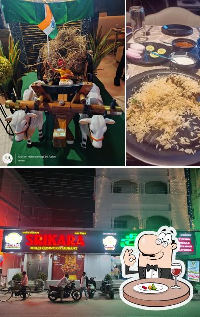 Among different things one can find food and exterior at SRIKARA RESTAURANT
