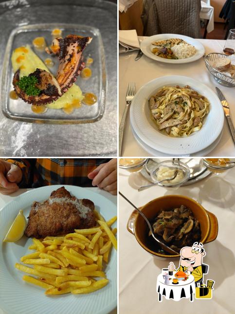 Platti al Ristorante Montebello Bellinzona