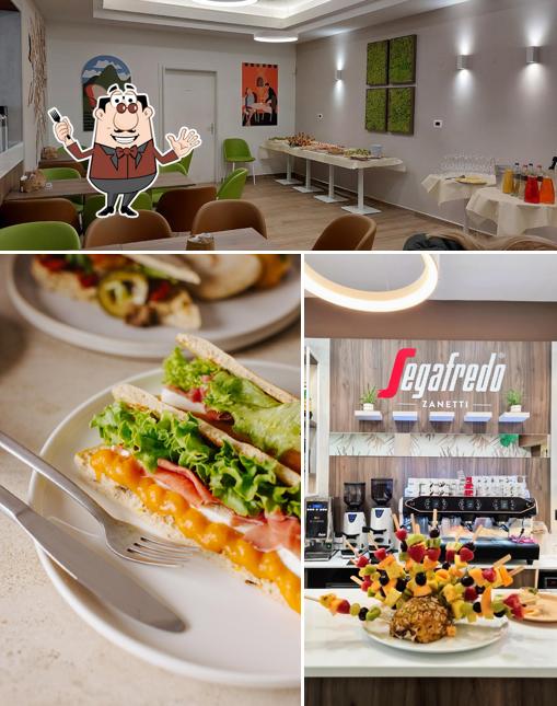 Guarda la immagine che raffigura la cibo e interni di Bar Centro Storico