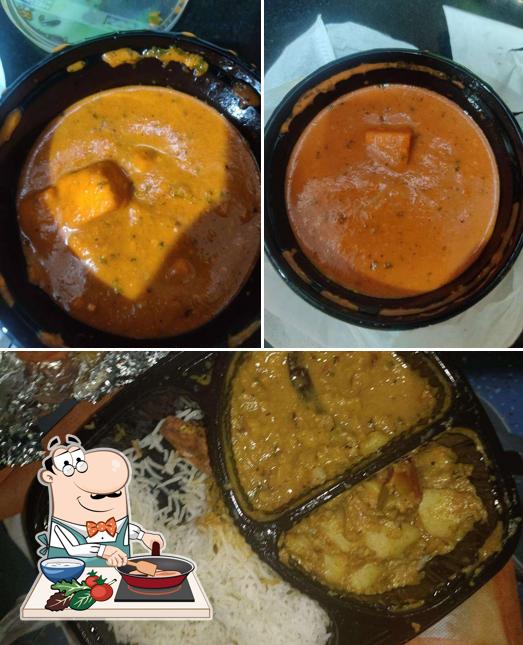 Chicken curry at Khana Khazana