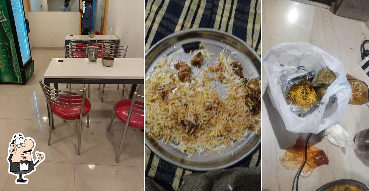 The interior of Konaseema Bucket Biryani
