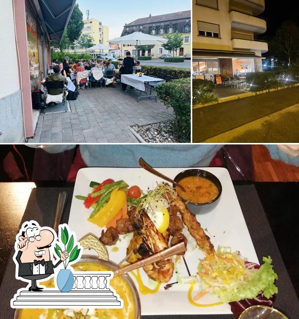 Guarda la foto che mostra la esterno e cibo di INDIA TOWN RESTARAUNT Authentic indian cusine
