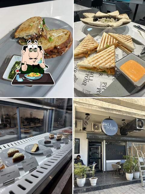 The restaurant's food and interior