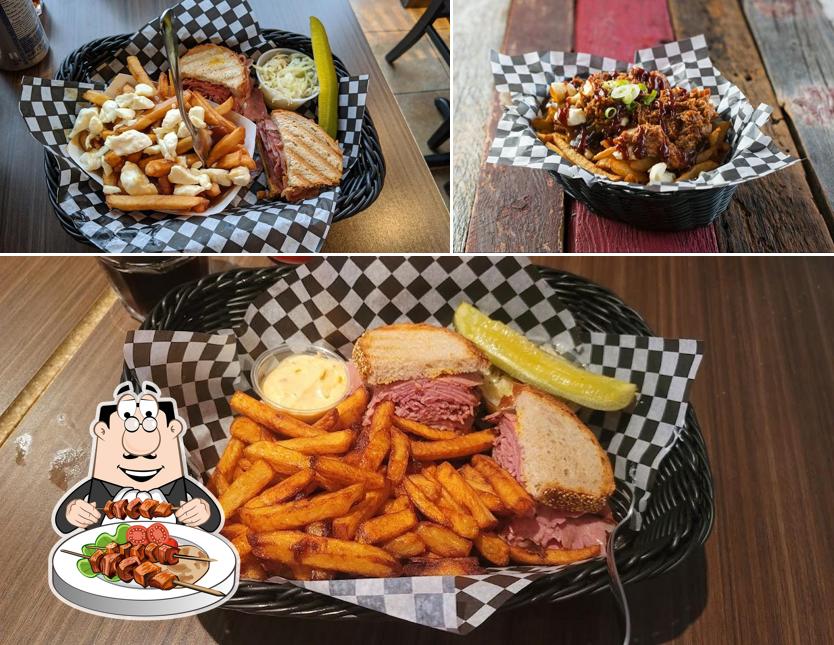 Nourriture à Edward Smoked Meat