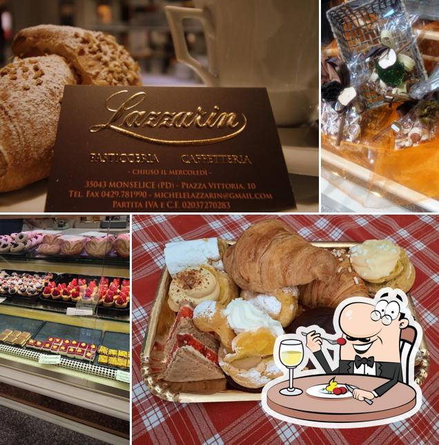 Platti al Pasticceria Lazzarin