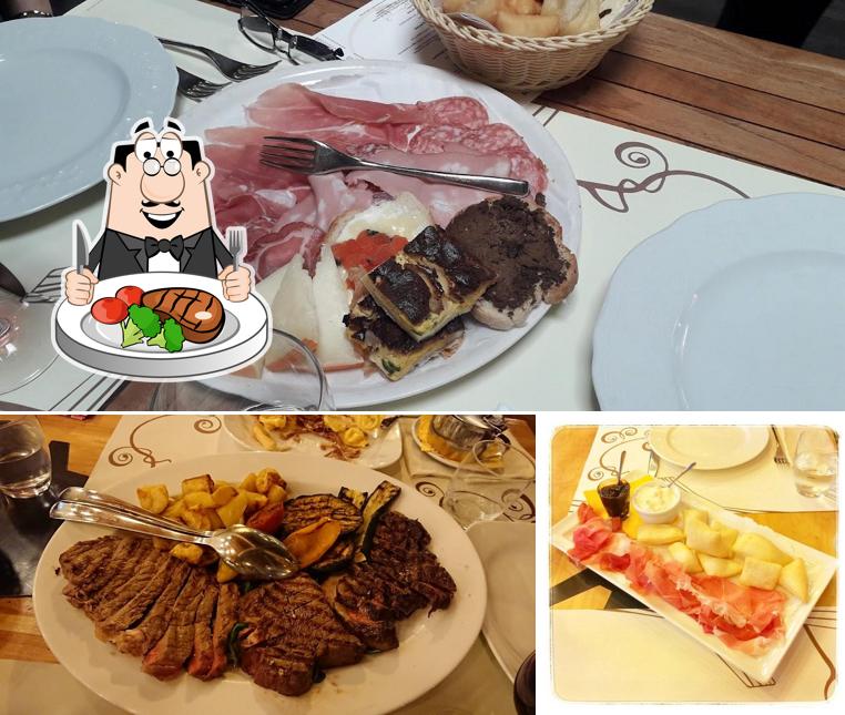 Bistecca al Ristorante Cucina Briganti