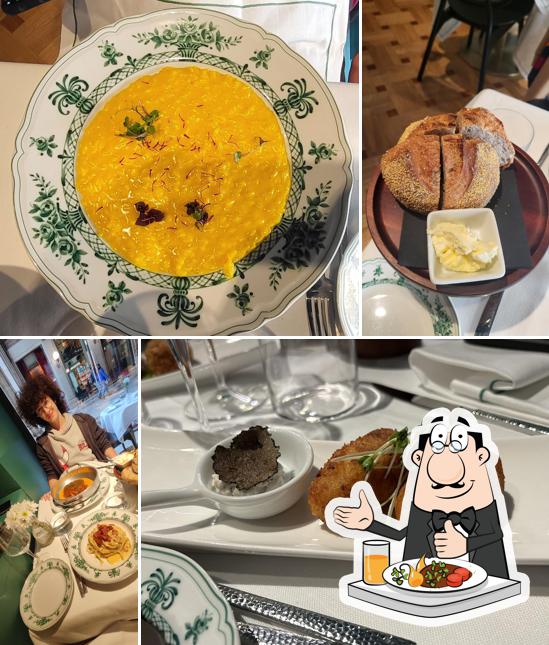 Platti al Trattoria Stendhal Roma