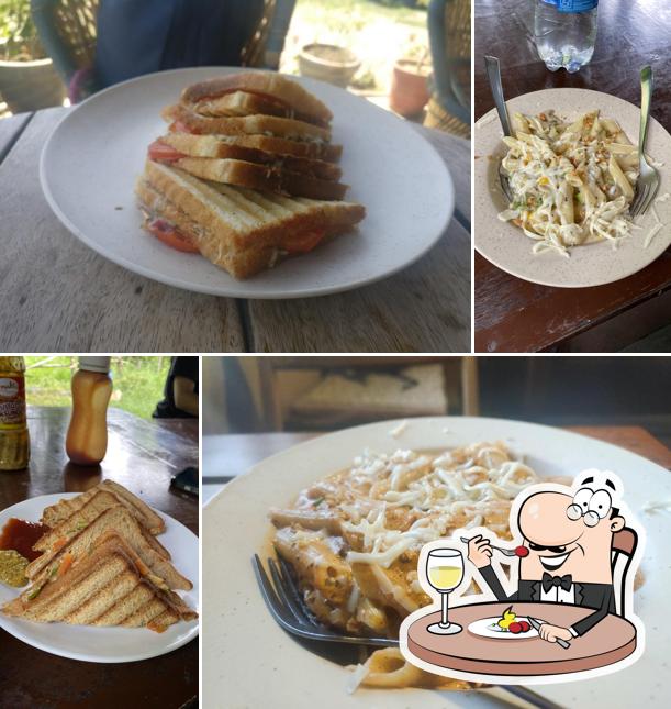 Food at Silver Linings Cafe