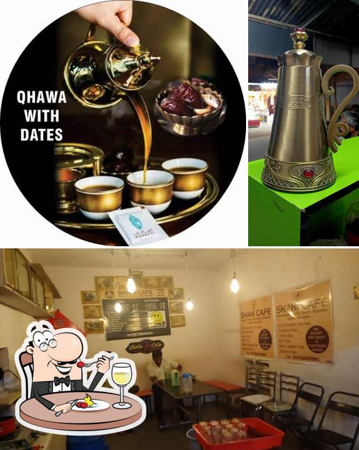 This is the photo showing food and interior at SHAHI CAFE