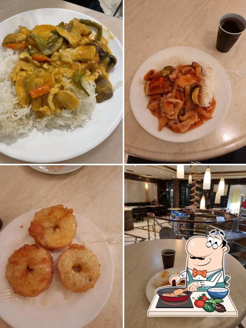 Pollo al curry al China Restaurant Hou Kei