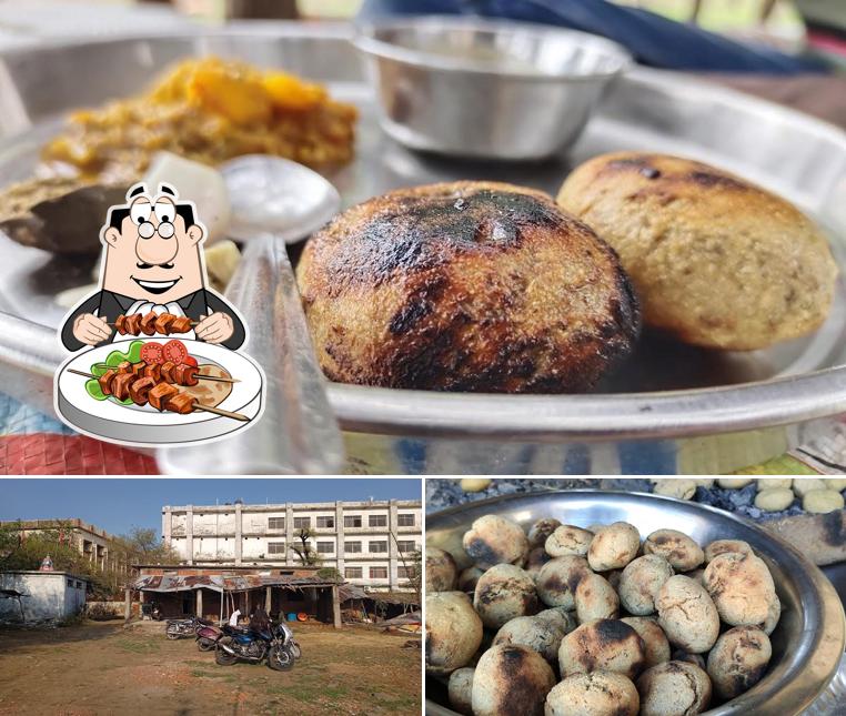 Meals at Daddu Desi Daal Baati