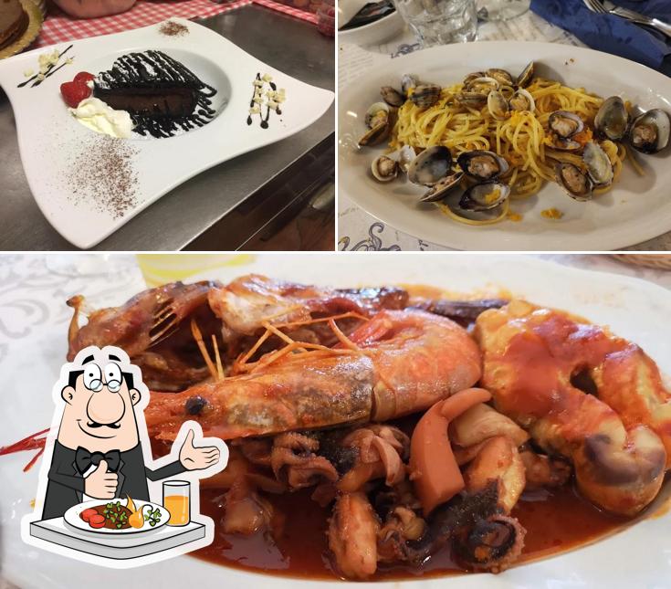 Cibo al Ristorante Vecchia Livorno di Baldacci Rossella