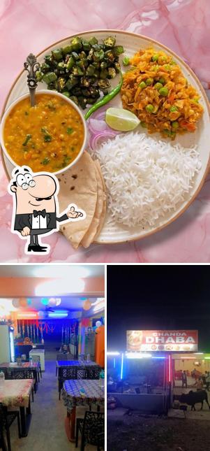 The interior of CHANDA DHABA & RESTAURENT