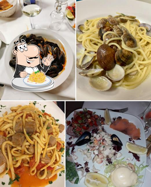 Spaghetti alla carbonara al Le Tre Vele