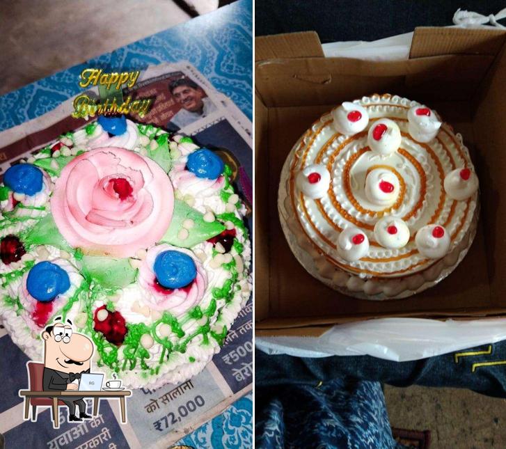 The interior of Prem Khushi Cake Shop