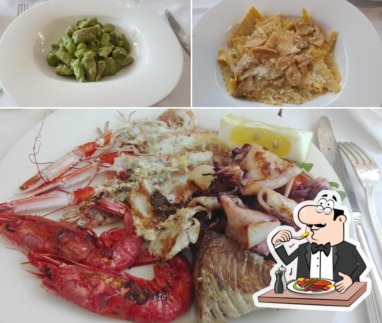 Cibo al Trattoria Arvigo