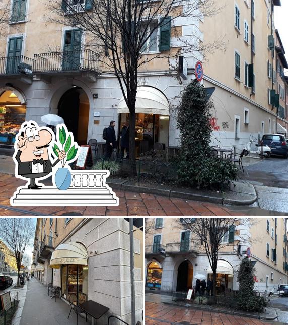 Gli esterni di Caffé Ambrosiano