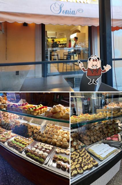 Dai un’occhiata alla immagine che raffigura la cibo e interni di Pasticceria Sonia