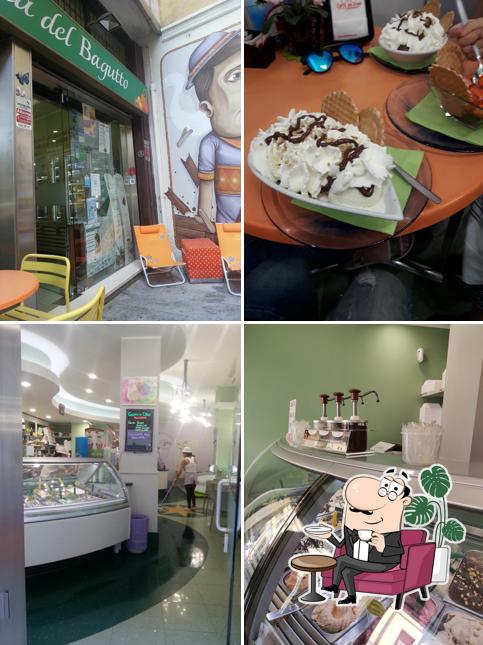 Gli interni di Gelateria Bagutto