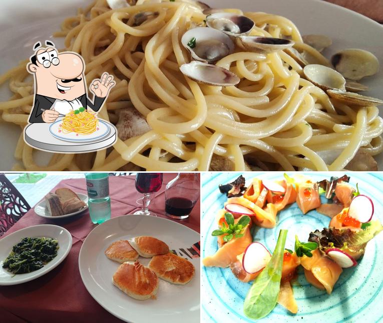 Spaghetti alla carbonara al Ristorante Pizzeria Antico Borgo Venafro