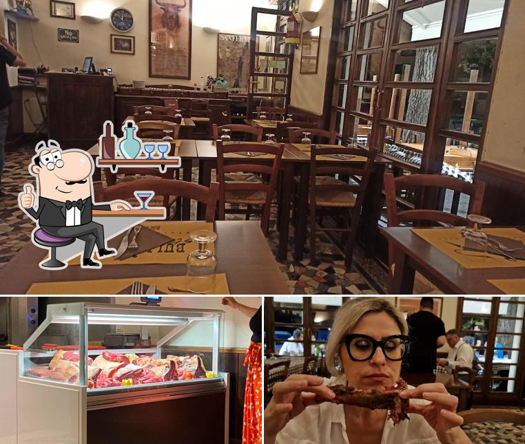 Gli interni di Bull Steak