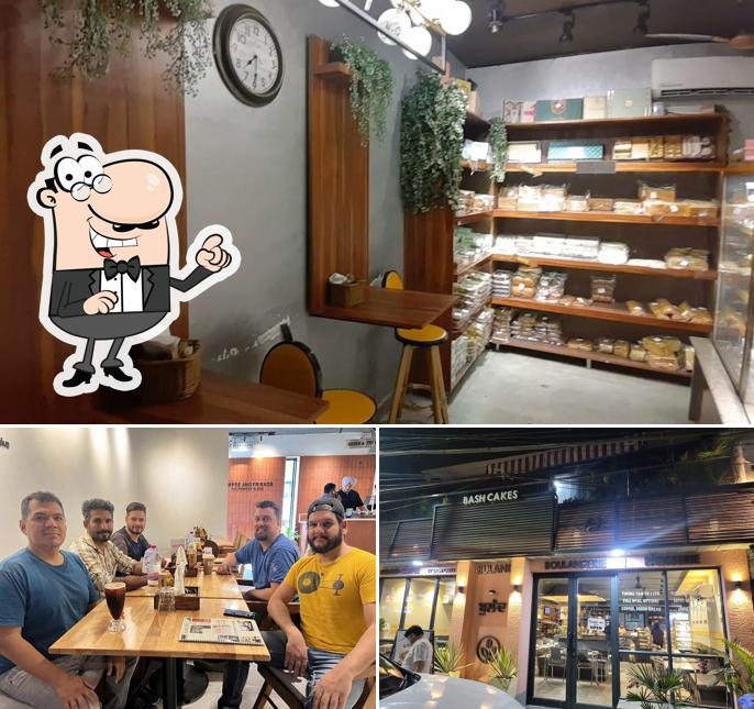 The interior of Buland Coffee